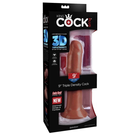 Фаллос King Cock Plus 8" Triple Density