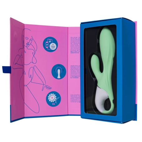 Вибратор Satisfyer Air Pump Bunny 5+