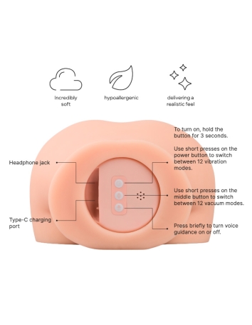 Вакуумный мастурбатор Satisfaction Cutie Lush